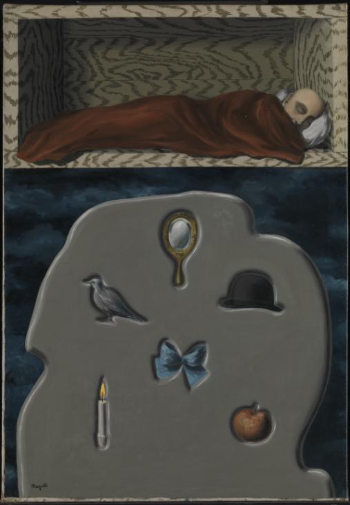 René Magritte - The Reckless Sleeper