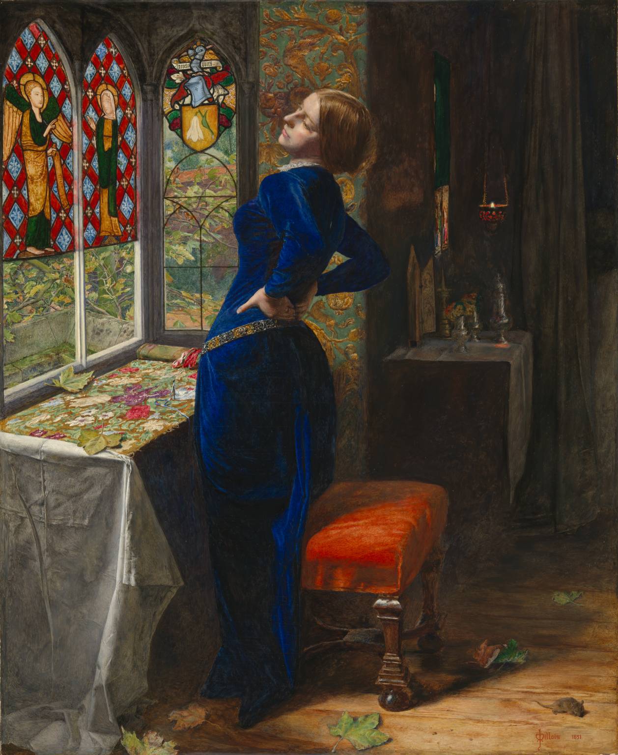 Sir John Everett Millais - Mariana