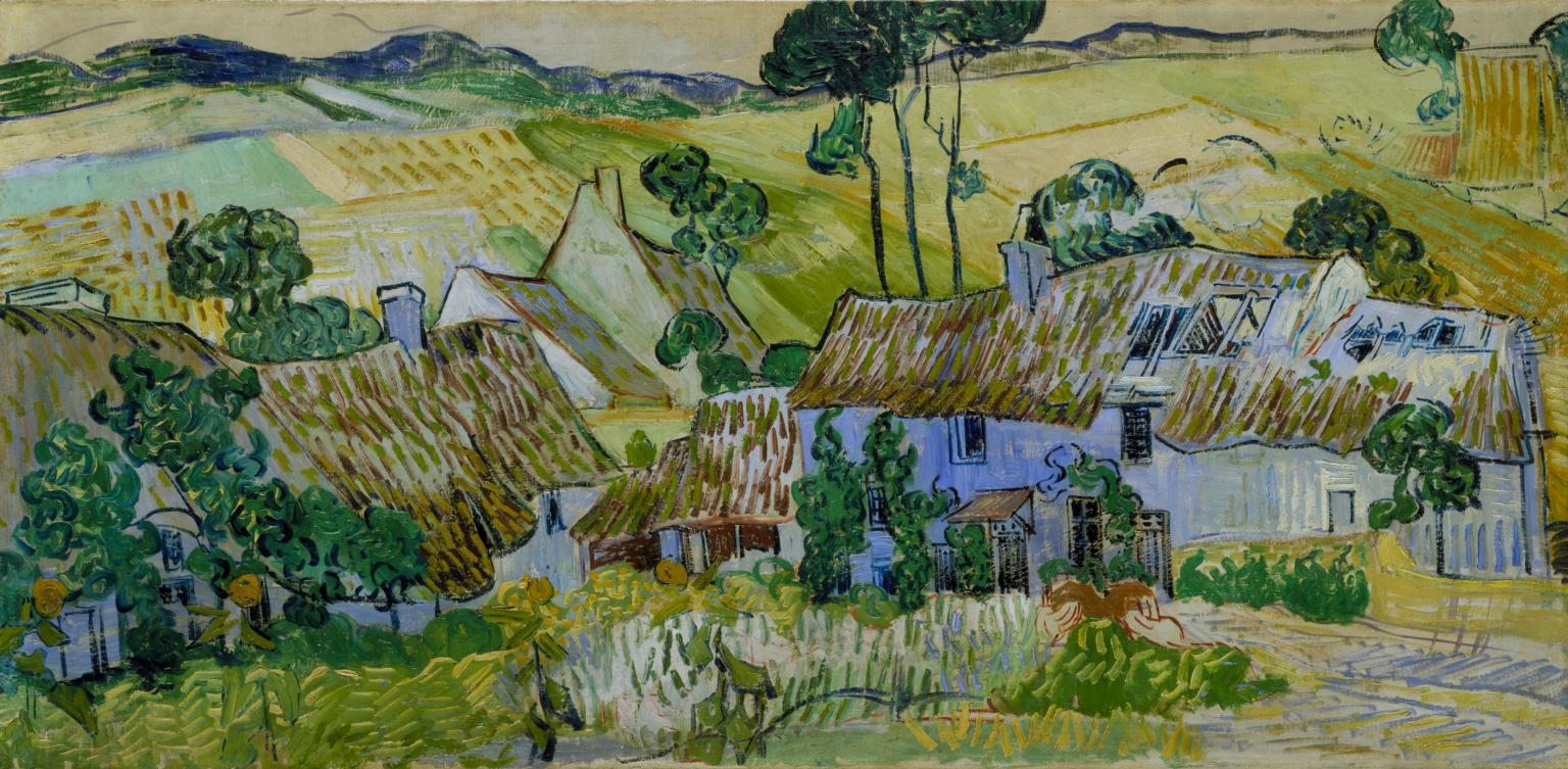 Vincent van Gogh - Farms near Auvers